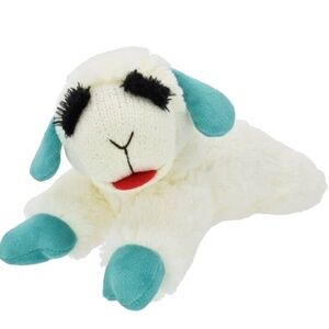 X's 1  Multipet Lambchop Boo Boo 10" Medium Plush Lamb Chop Soft Dog Toy